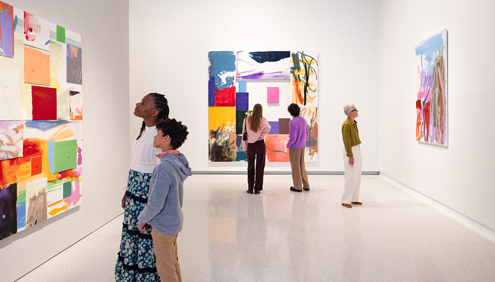 people at the Carnegie Museum of Art