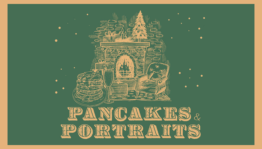 Pancakes and Portraits Flyer